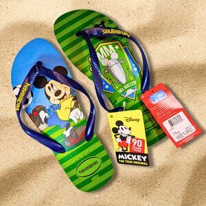 Havaianas Mickey Mouse Flip Flops's 90th Brazilian Soccer 13M